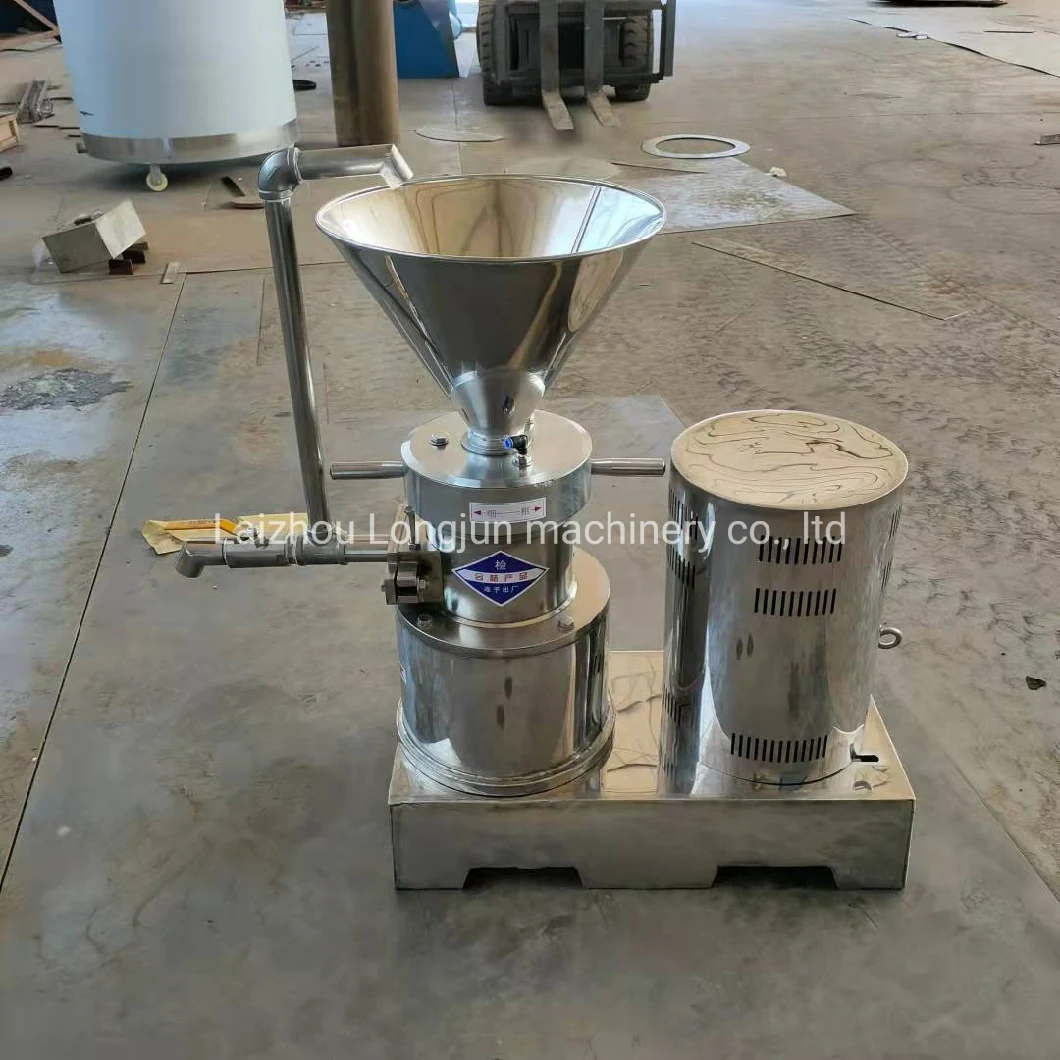 Industrial 20-30kg/H Chilli Sauce Grinding Making Machine/ Red Chilli Paste Grinder / Colloid Mill for Chili Paste