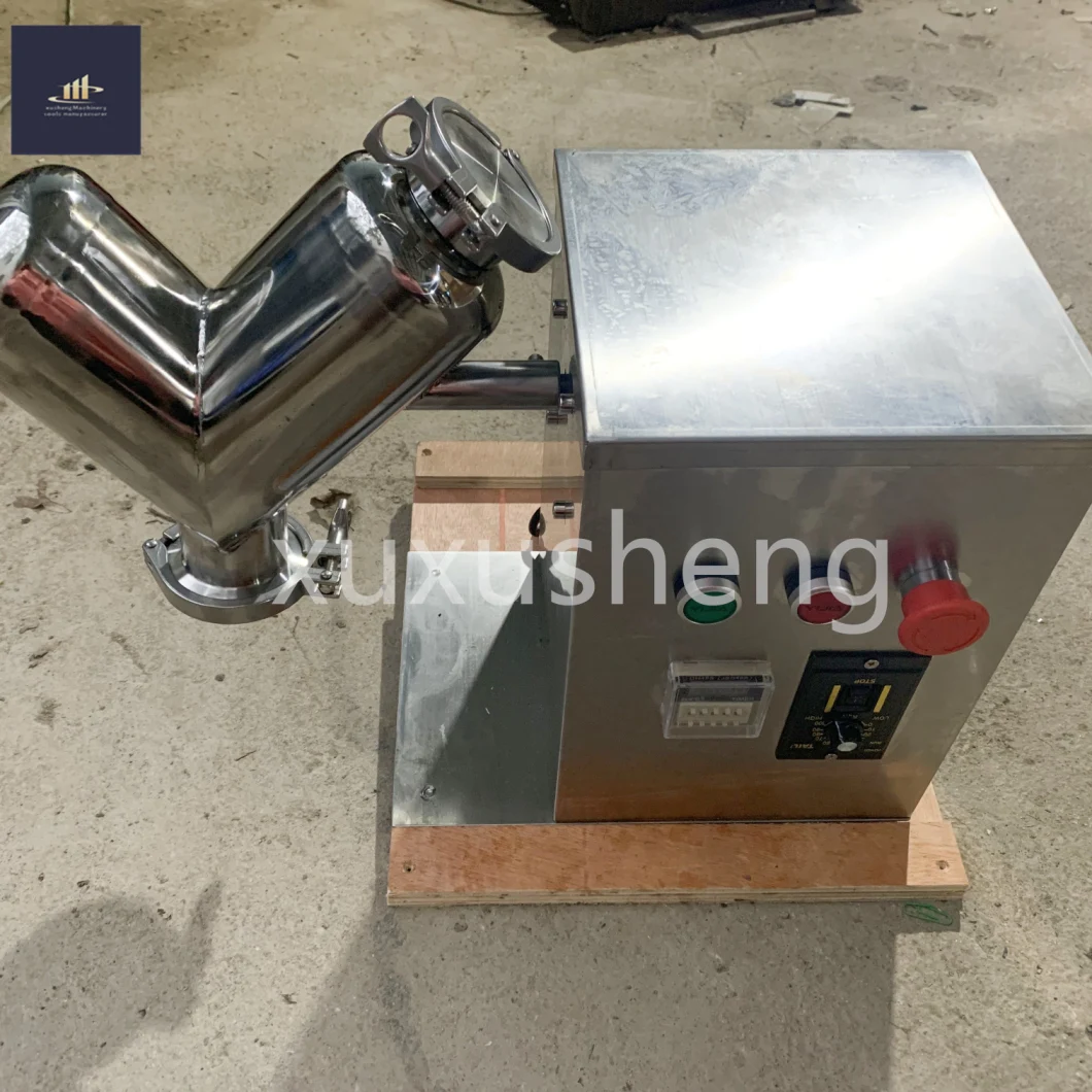 V-5 V Cone Type Dry Powder Blender Mixer Machine