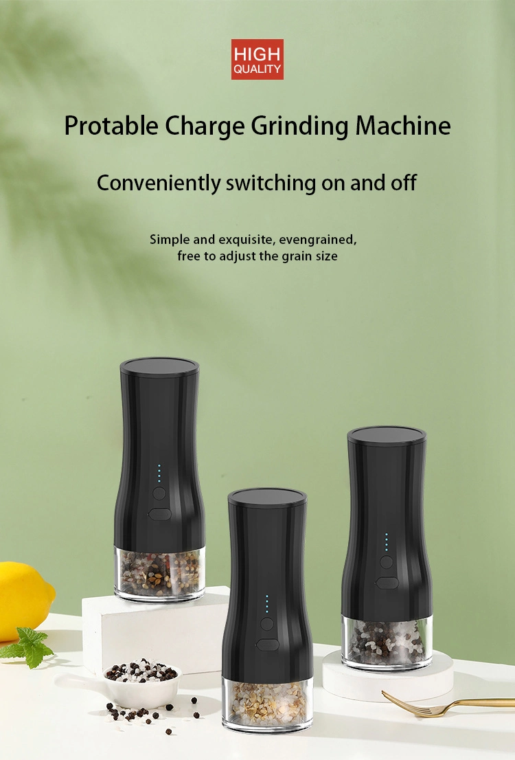 Hot Selling Portable Electric Coffee Grinder Machine Nuts Beans Spices Grains Pepper Grinding Automatic Kitchen Grinder