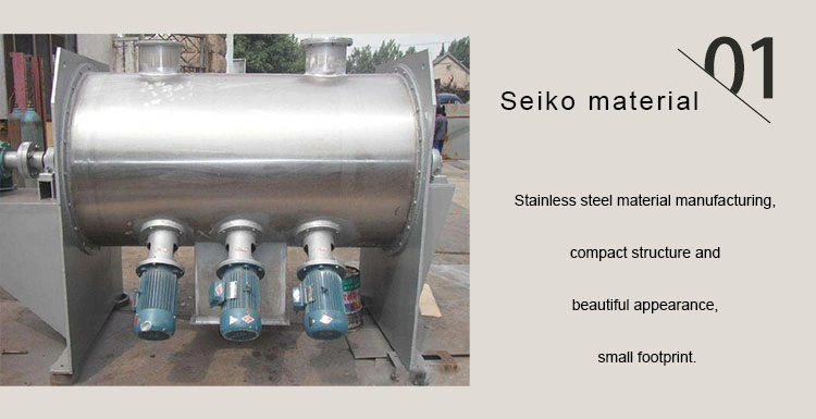 Industrial Horizontal Bulk Solid V Tumbler 3D Sigma Dry Powder Plough Shear Paddle Conical Ribbon Blender Mixer